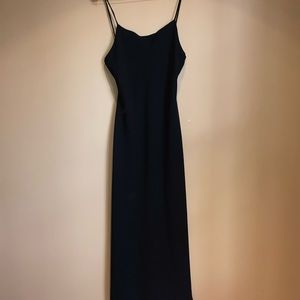 Ann Taylor black gown